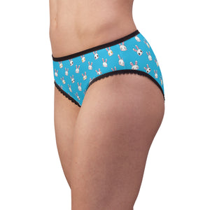 Undies Blue Bunnies